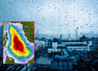 Alerta por lluvias intensas en Entre Ríos