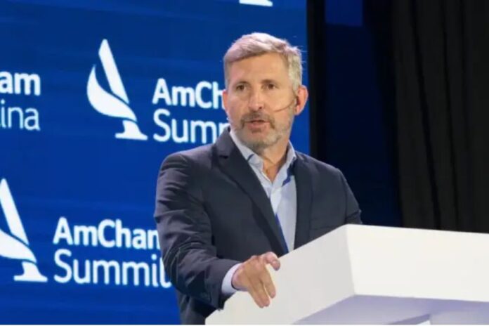 Rogelio Frigerio en AmCham. Foto: NA. Rogelio Frigerio en AmCham. Foto: NA.