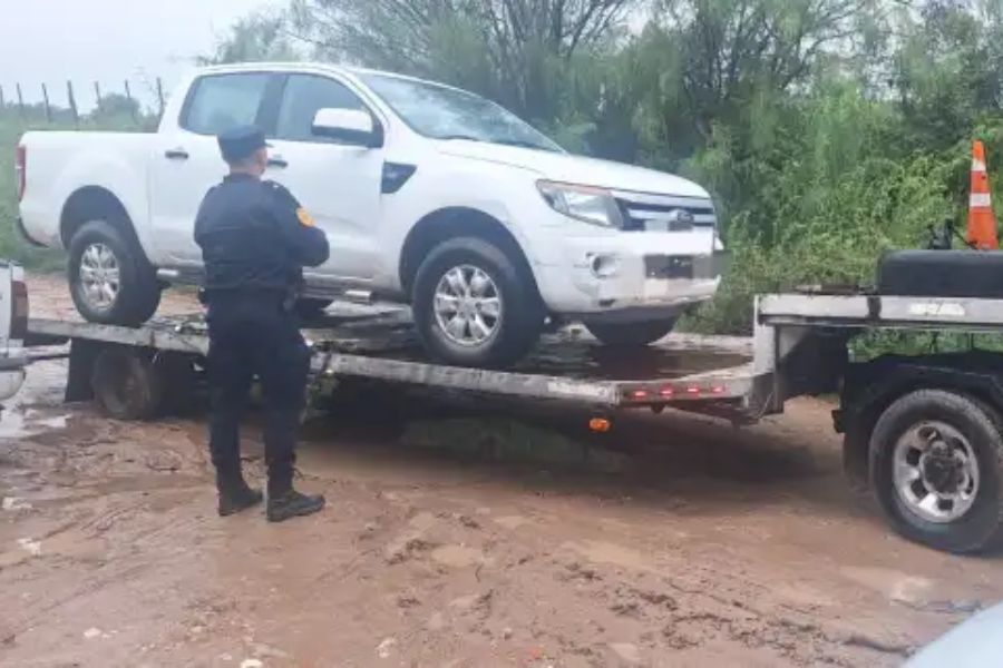 Cayó en Casilda y le secuestraron una camioneta.