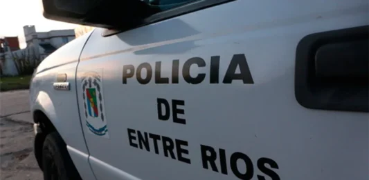 Imagen de un patrullero de Entre Ríos.