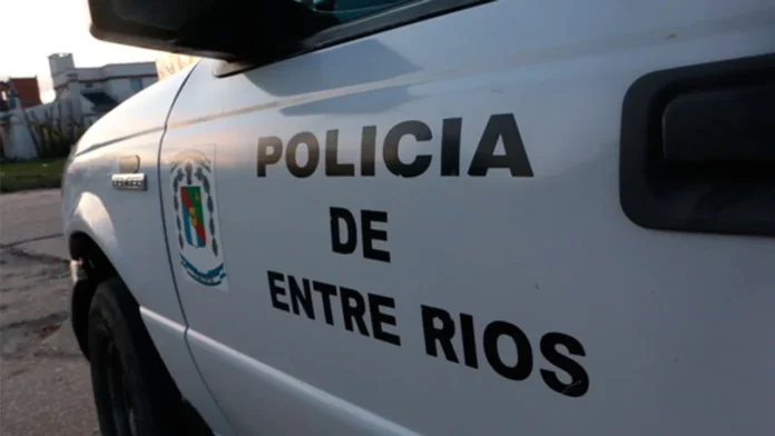 Imagen de un patrullero de Entre Ríos. Imagen de un patrullero de Entre Ríos.