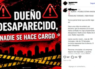 La damnificada de Gualeguaychú fue bloqueada.