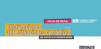 El CGE brinda una hoja de ruta para actuar ante situaciones complejas en las escuelas