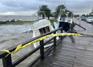 Temporal en Punta del Este