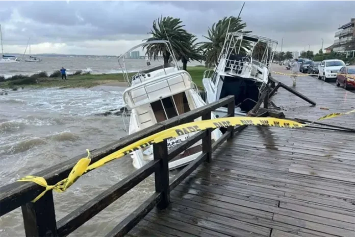 Temporal en Punta del Este