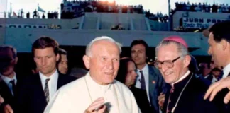 Juan Pablo II en Paraná.