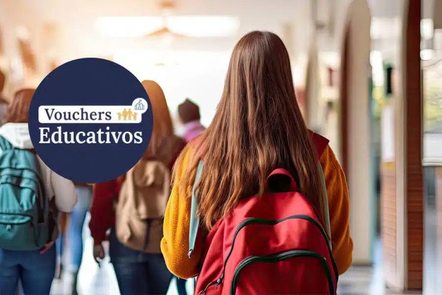 Voucher educativo abril 2026