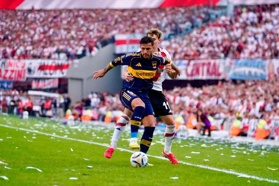 Superclásico River - Boca (foto Clarín)