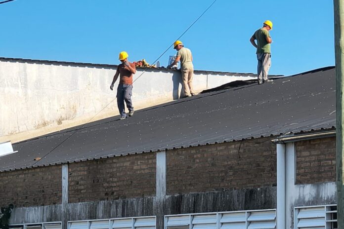 Se repara y pone en valor una escuela de Concordia. Foto: (GER)
