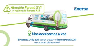 Oficina móvil de Enersa