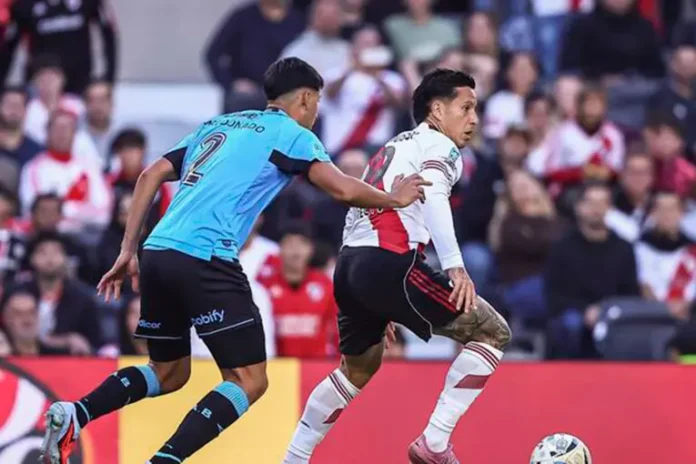 River y Belgrano. Foto: La Nación.