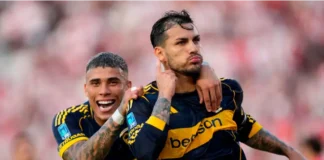 Boca venció a River en el Monumental.