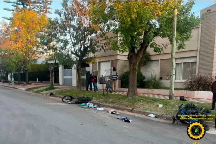 La zona del accidente fatal. Foto: P.E.R.