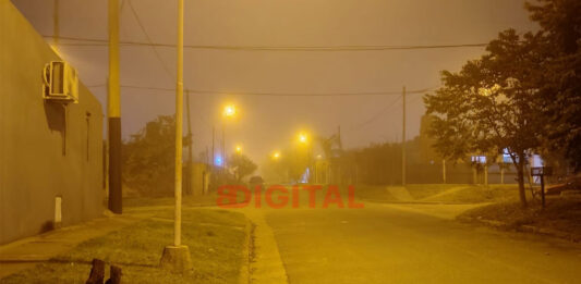 Neblina en Colonia Avellaneda. Foto: Elochodigital