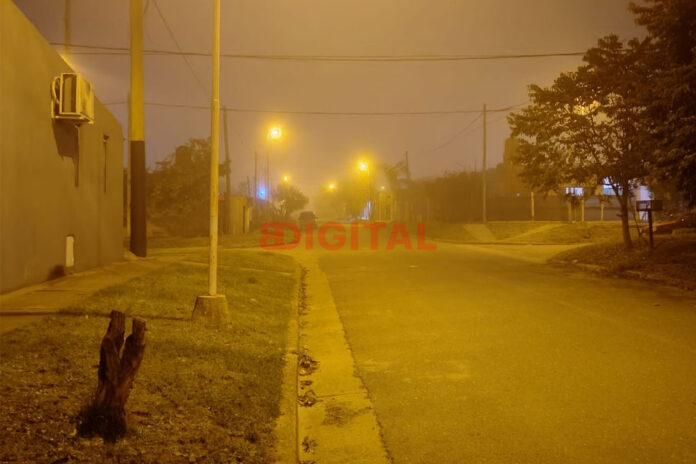 Neblina en Colonia Avellaneda. Foto: Elochodigital