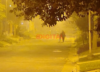 Neblina en Colonia Avellaneda. Foto: Elochodigital