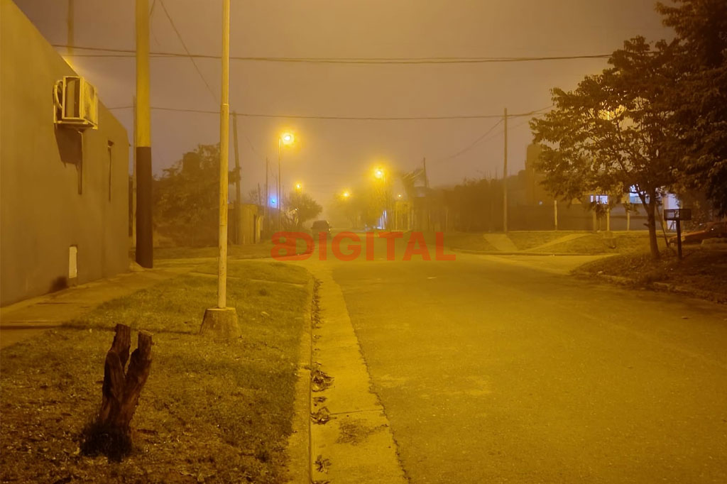 Neblina en Colonia Avellaneda. Foto: Elochodigital