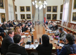 Frigerio presidió una nueva reunión de gabinete.