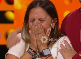 Una docente de Concordia ganó más de $9 millones en “Ahora Caigo”. Foto: Captura pantalla.