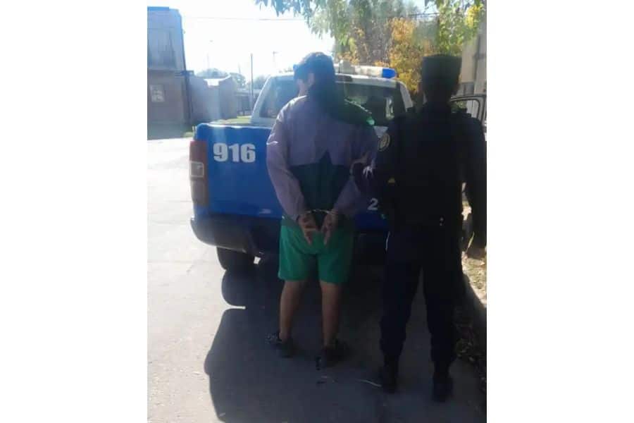 El detenido. Foto: (PER).