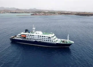 El crucero zarpó de Ushuaia el 1 de abril