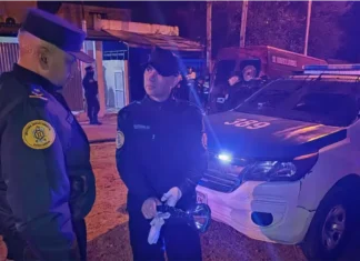 Investigan un incendio fatal en Concordia. Foto: Concordia Policiales.