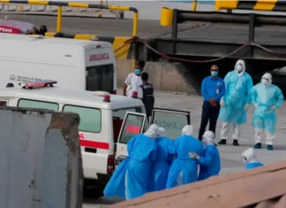 Operativo sanitario por crucero con hantavirus