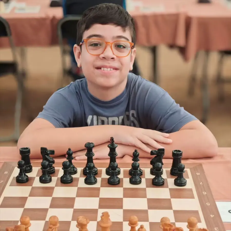 Faustino Oro se convirtió en Gran Maestro de ajedrez. Foto: (NA).