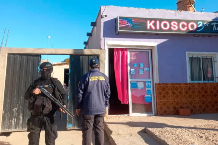 Operativos por narcomenudeo en Paraná. Foto: Policía de Entre Ríos