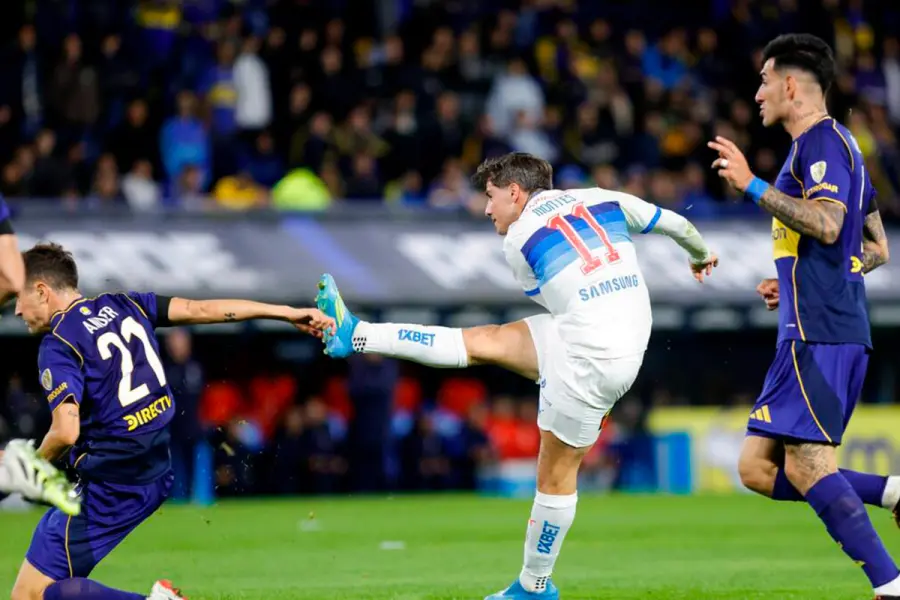Boca y Universidad Católica. Foto: La Nación.