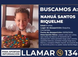 Activaron el Alerta Sofía por la desaparición de un niño de 6 años en Corrientes
