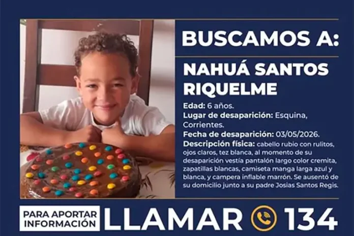 Activaron el Alerta Sofía por la desaparición de un niño de 6 años en Corrientes