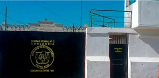 Cárcel de Concordia.