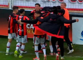 Patronato venció a Chacarita. Foto: (LPF Play).