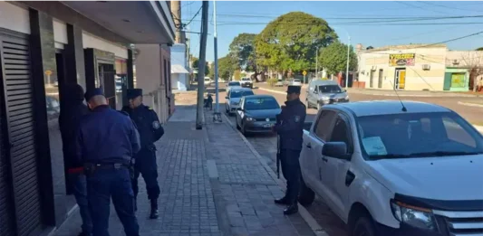Operativo policial en Concordia