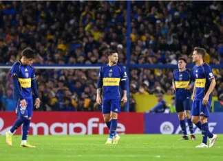 Boca quedó eliminado de la Copa Libertadores tras perder con Universidad Católica en la Bombonera Boca quedó eliminado de la Copa Libertadores. Foto: Infobae.