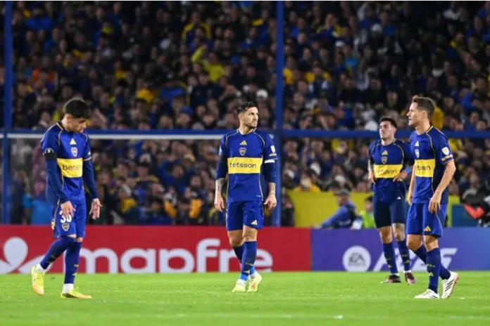 Boca quedó eliminado de la Copa Libertadores. Foto: Infobae.