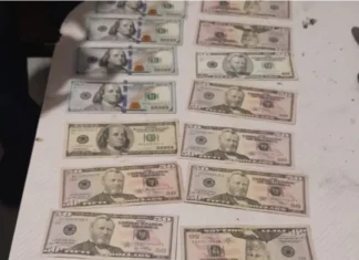 Allanamiento en Urdinarrain: recuperaron dinero robado y detuvieron a un sospechoso Parte de lo secuestrado en el allanamiento.