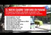 El nuevo cuadro tarifario del boleto de colectivos en Paraná