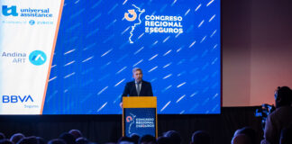 Frigerio participó del Congreso Regional de Seguros y destacó el rol del sector en el desarrollo productivo Frigerio participó del Congreso Regional de Seguros. Foto: (GER).