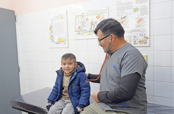 Aumentan las consultas pediátricas por enfermedades respiratorias.
