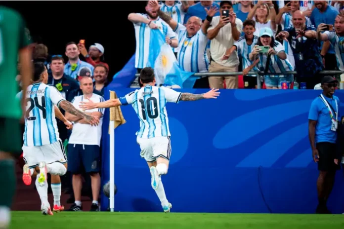 Argentina le ganó 2 a 0 a Austria. Foto: NA. Argentina le ganó 2 a 0 a Austria. Foto: NA.