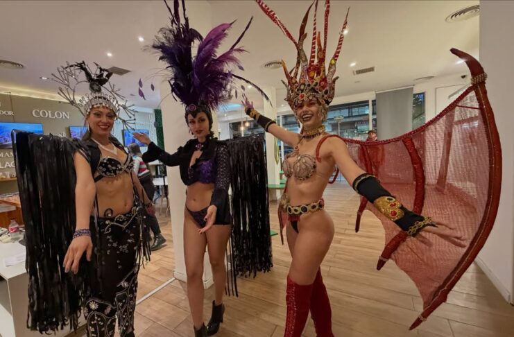 El Carnaval de Paraná brilló en una muestra internacional.