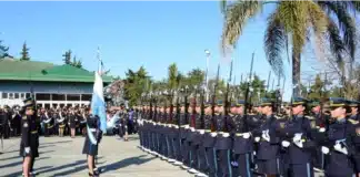 Cadetes de la Policía de Entre Ríos.