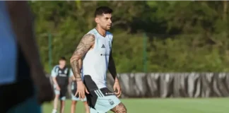 Selección Argentina: Cuti Romero volvió a entrenarse con normalidad y se ilusiona con estar ante Cabo Verde