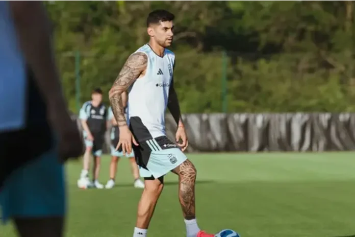 Selección Argentina: Cuti Romero volvió a entrenarse con normalidad y se ilusiona con estar ante Cabo Verde