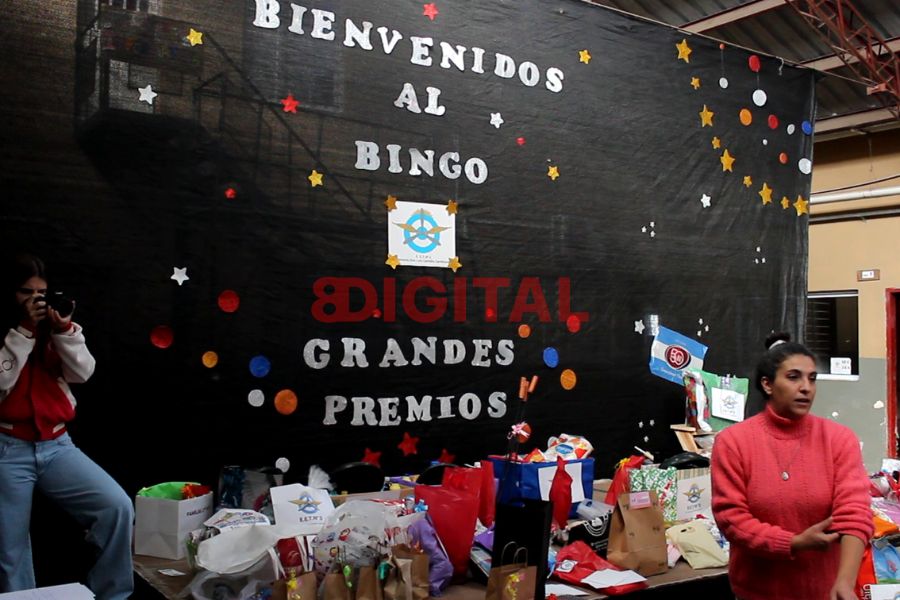 Bingo solidario en la EET N° 3 Tte. Candelaria. Foto: Elochodigital.