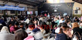 Bingo solidario en la EET N° 3 Tte. Candelaria. Foto: Elochodigital.