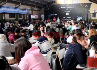 Bingo solidario en la EET N° 3 Tte. Candelaria. Foto: Elochodigital.