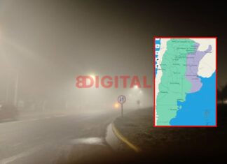 Rige alerta por niebla en Entre Ríos y anticipan un cambio de tiempo con menos humedad y temperaturas más frescas Rige alerta por niebla en Entre Ríos. Foto: Elochodigital / SMN.